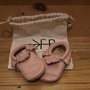 Freshly Picked Blush Moccasins